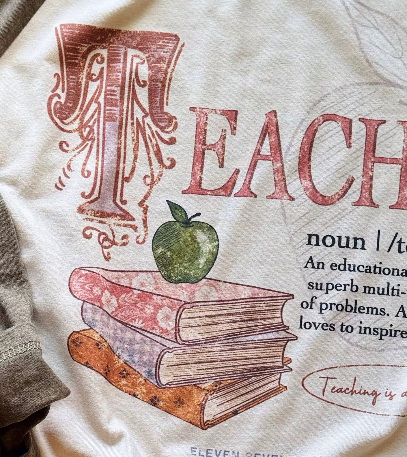 Teacher Baseball Raglan
