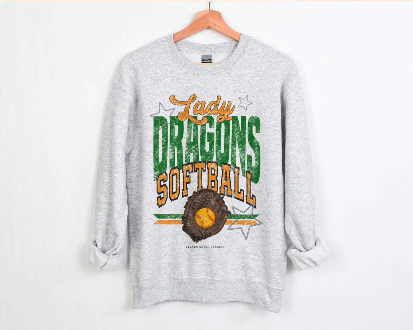 Lady Dragons Softball Sweatshirt