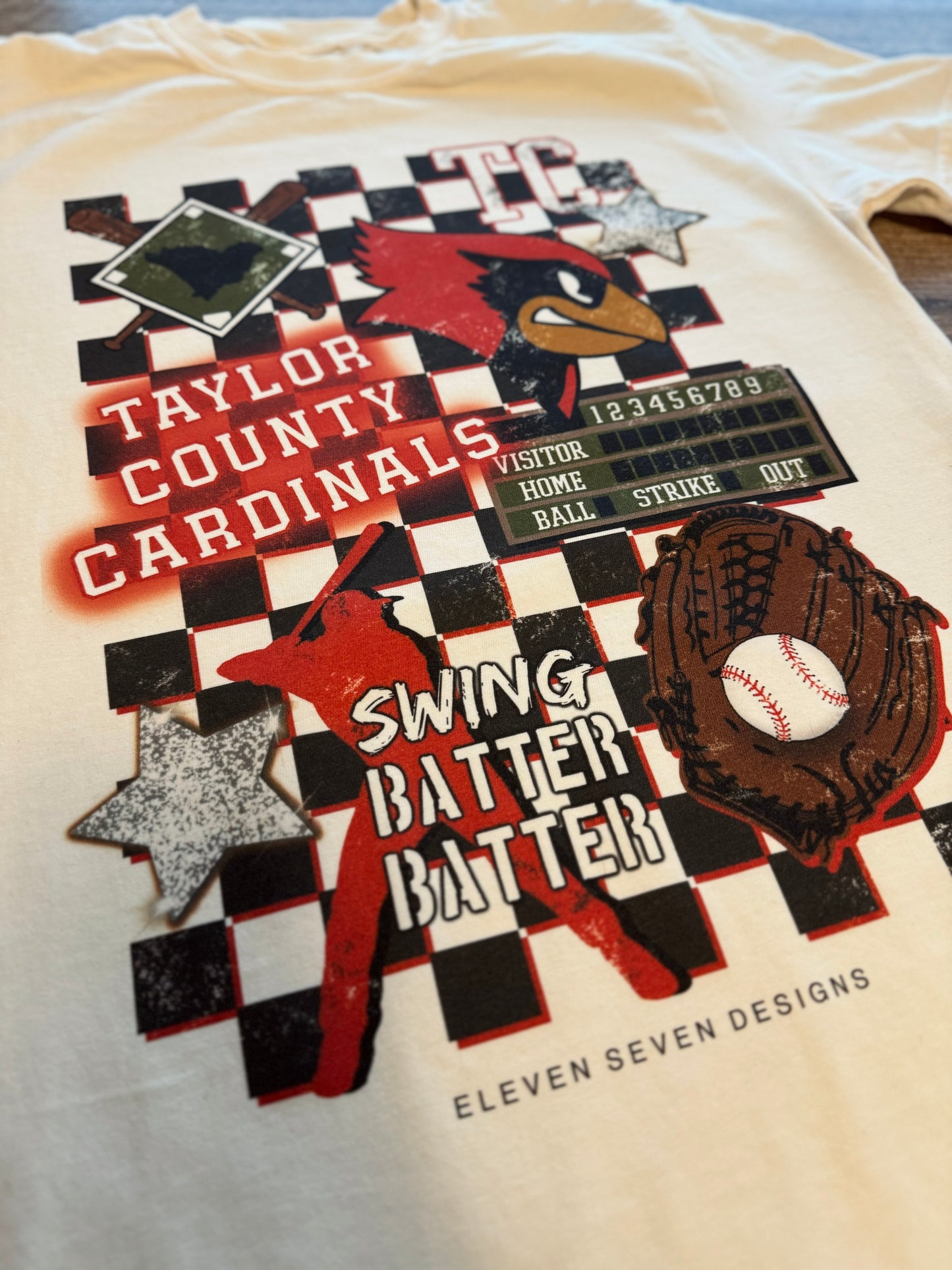 Taylor County Baseball Tee