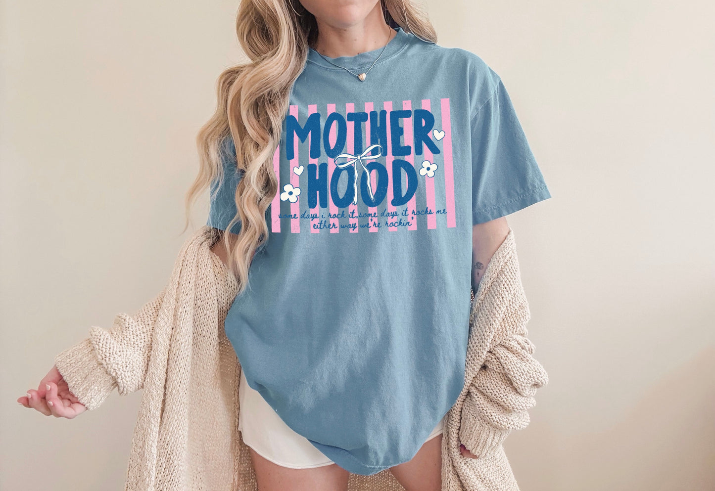 Striped Motherhood Tee