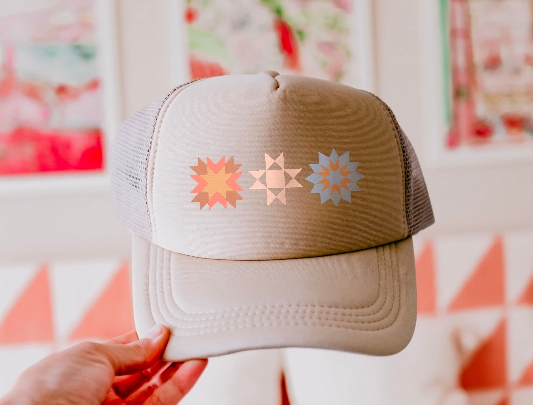 Quilt Trucker Cap