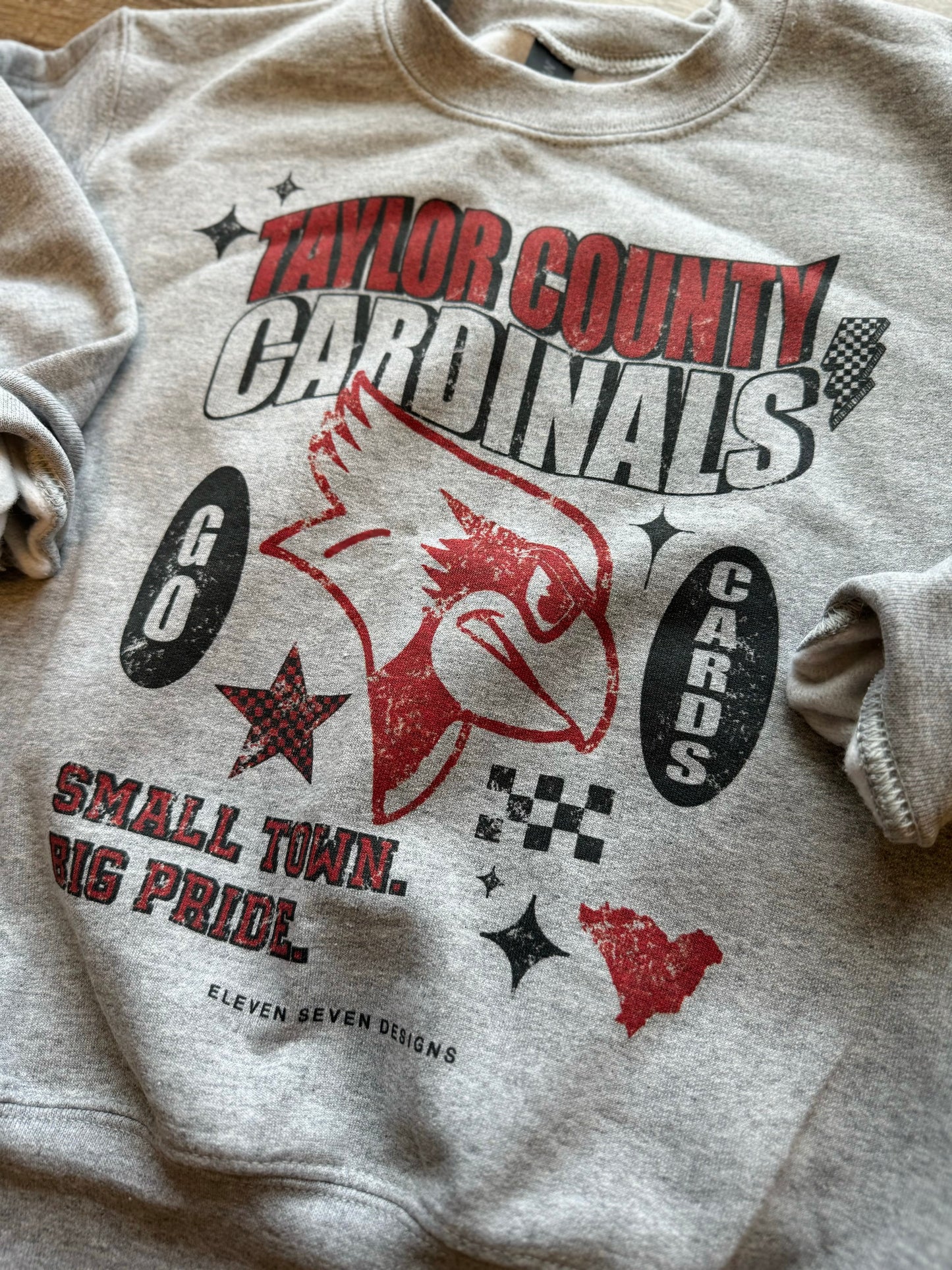 KIDS Taylor County Cardinals Crewneck