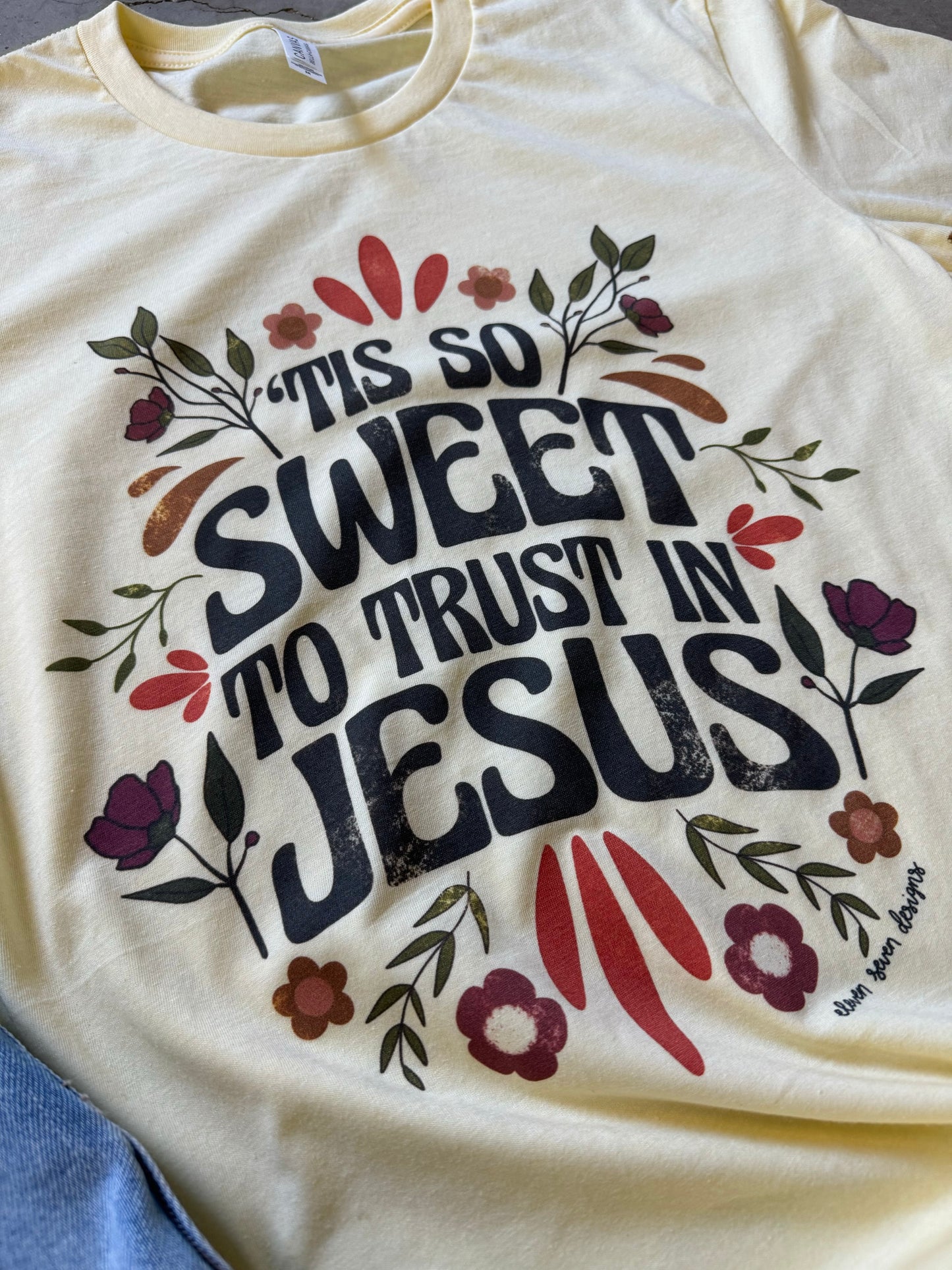 Tis So Sweet to Trust in Jesus Tee