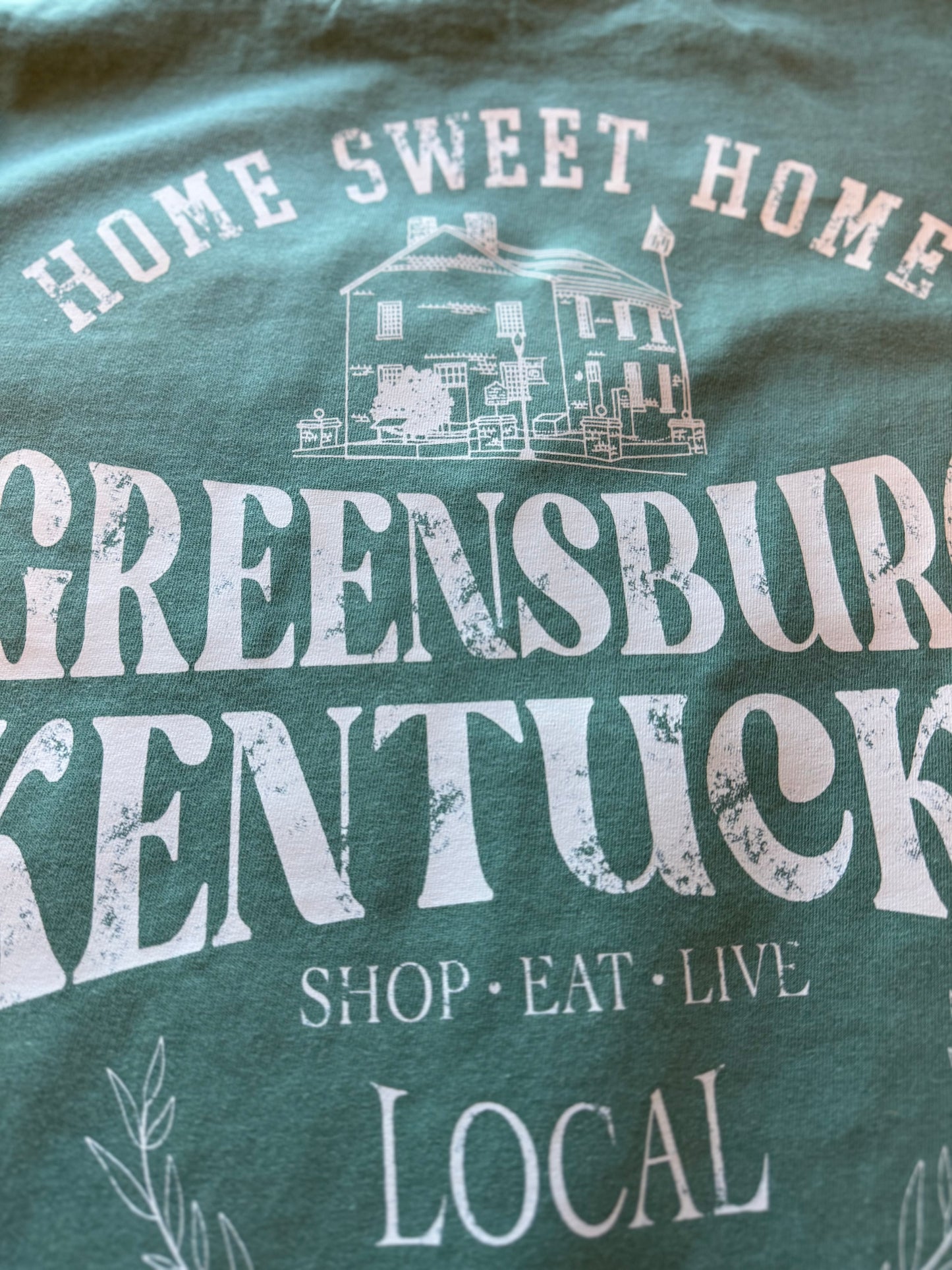 Greensburg, Kentucky Square Tee