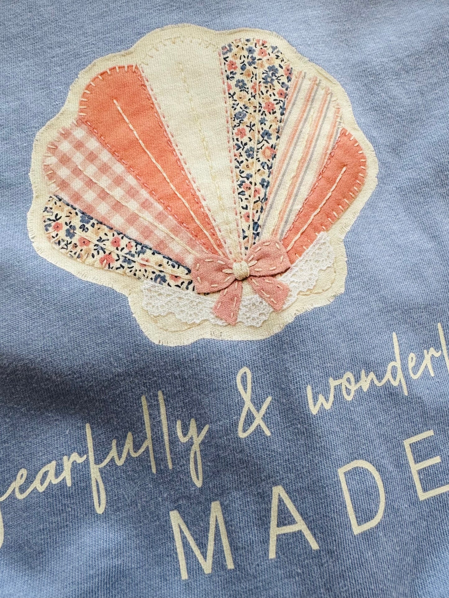 Patchwork Shell Fearfully & Wonderfully Made Tee