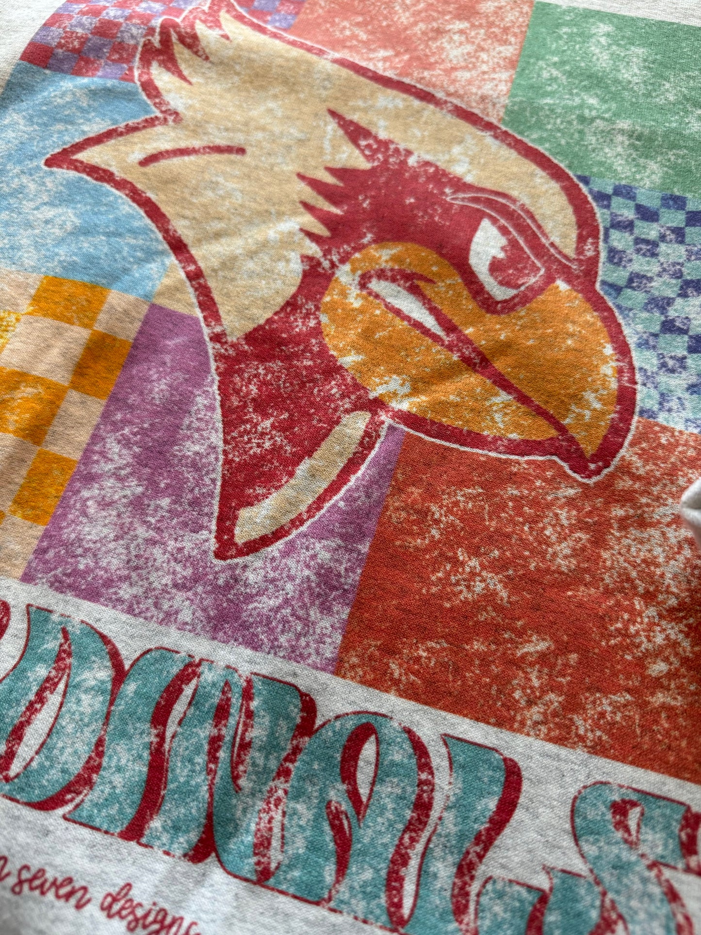 Multicolor Cardinals Crewneck