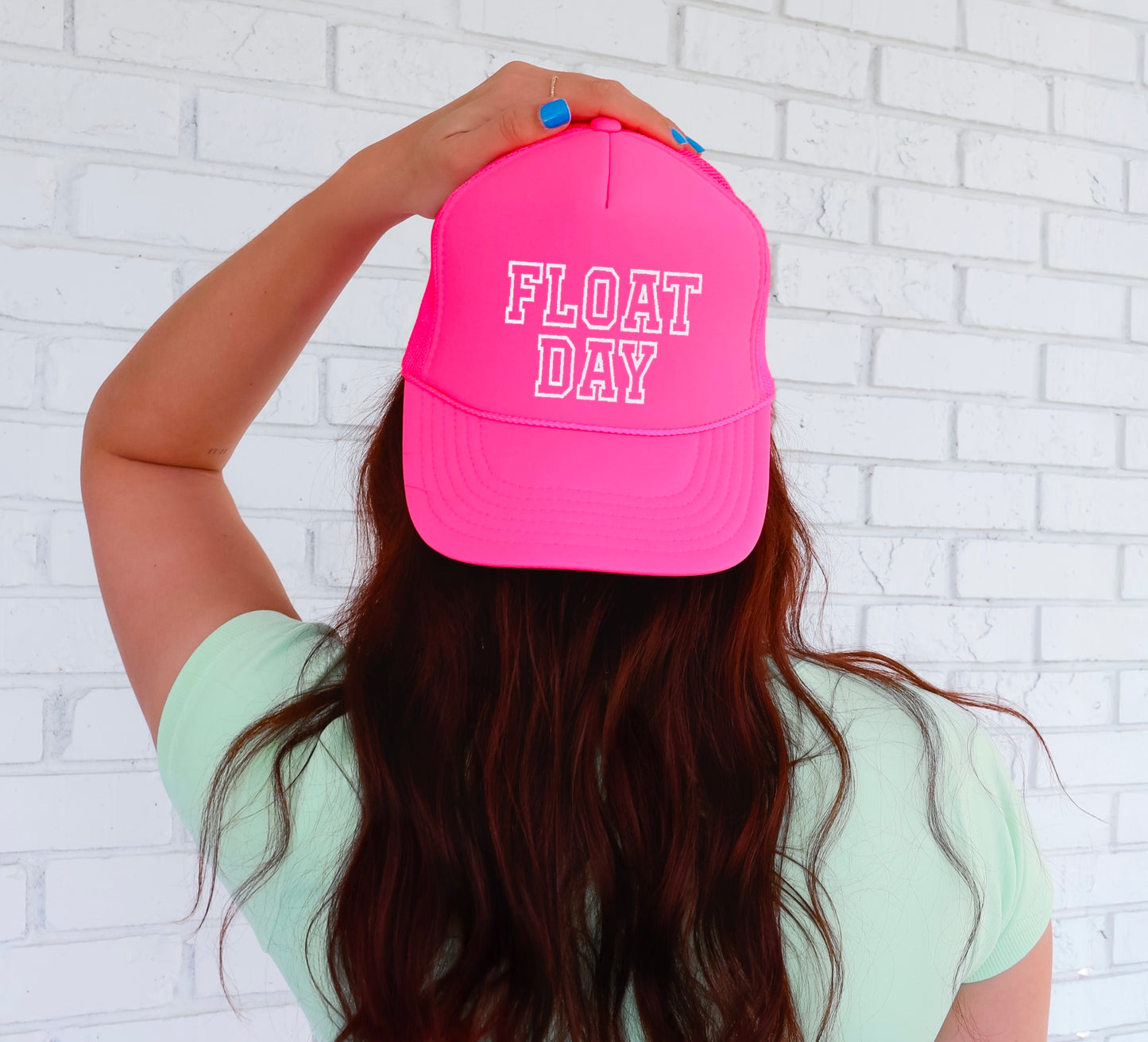 Float Day Neon Trucker Cap