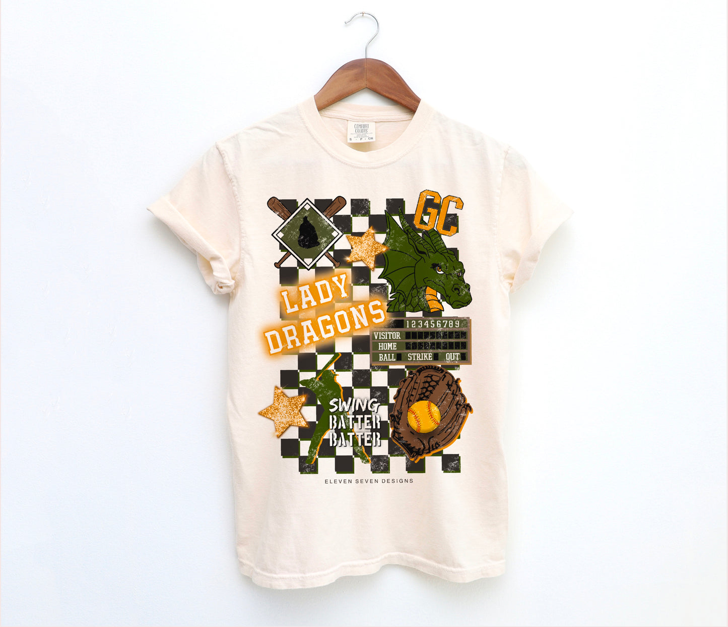 Green County Softball Tee