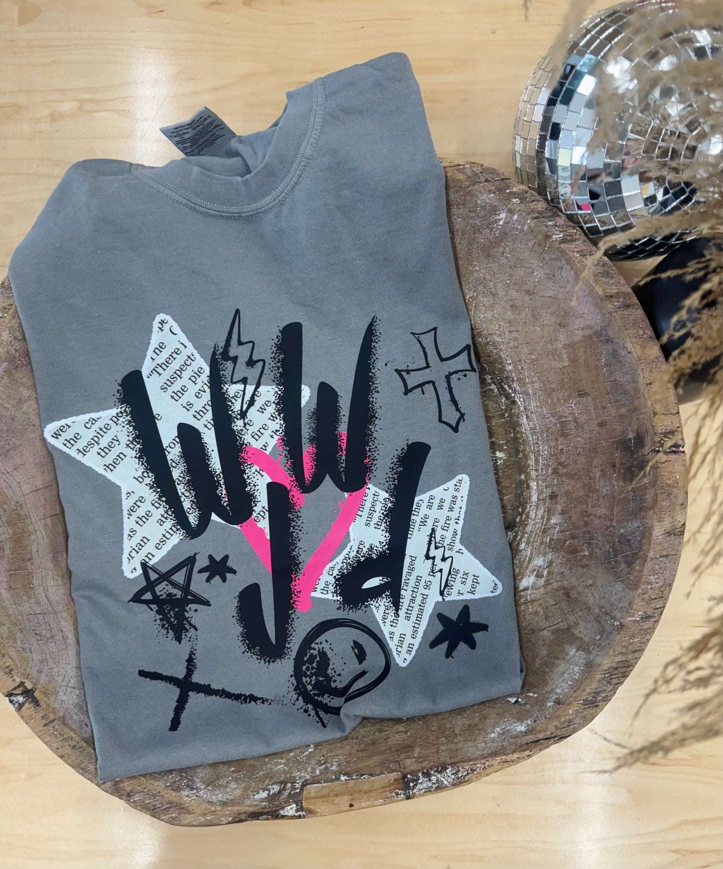 Grunge WWJD Tee