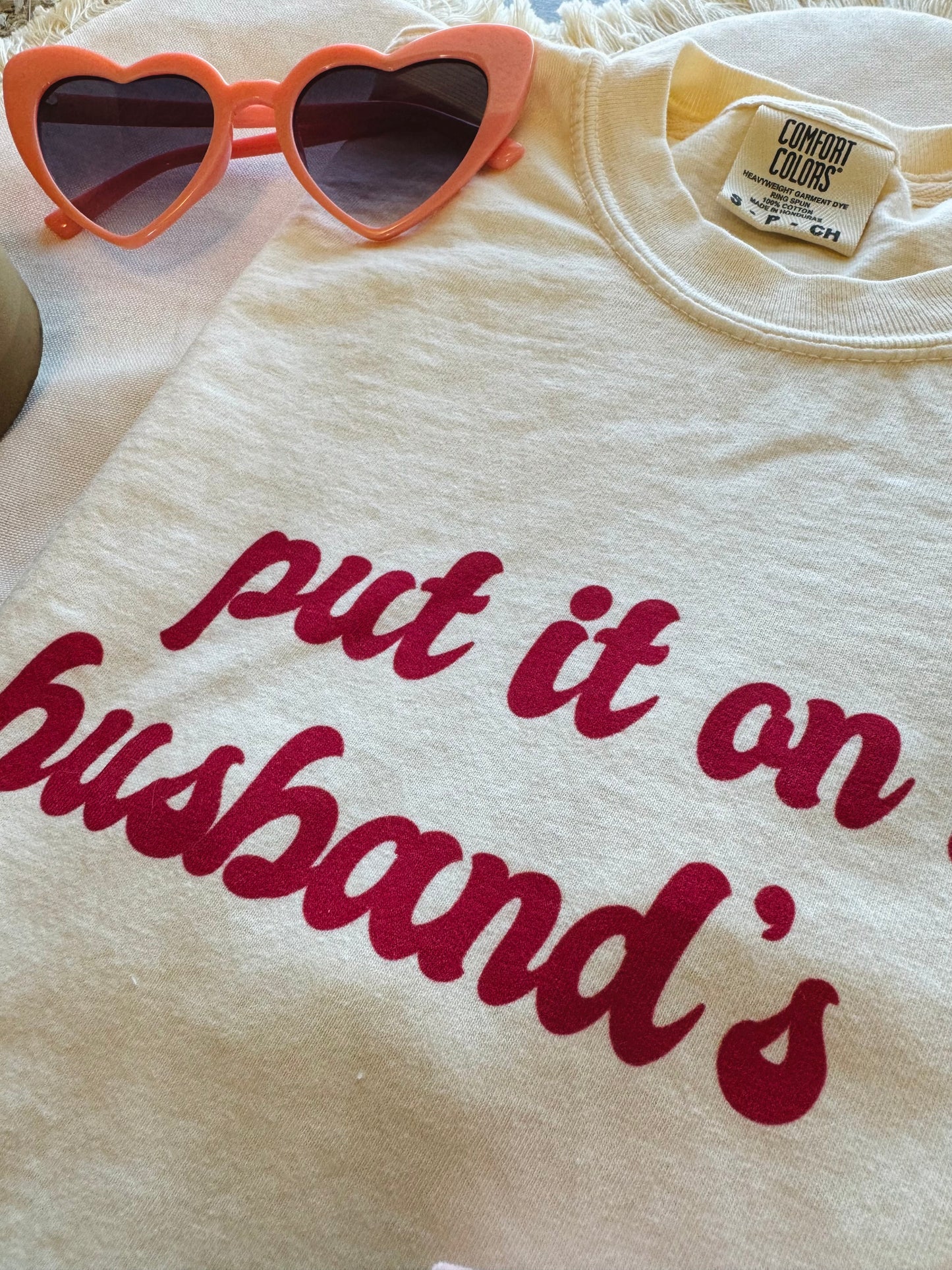 Put It On My Husband's Tab Tee