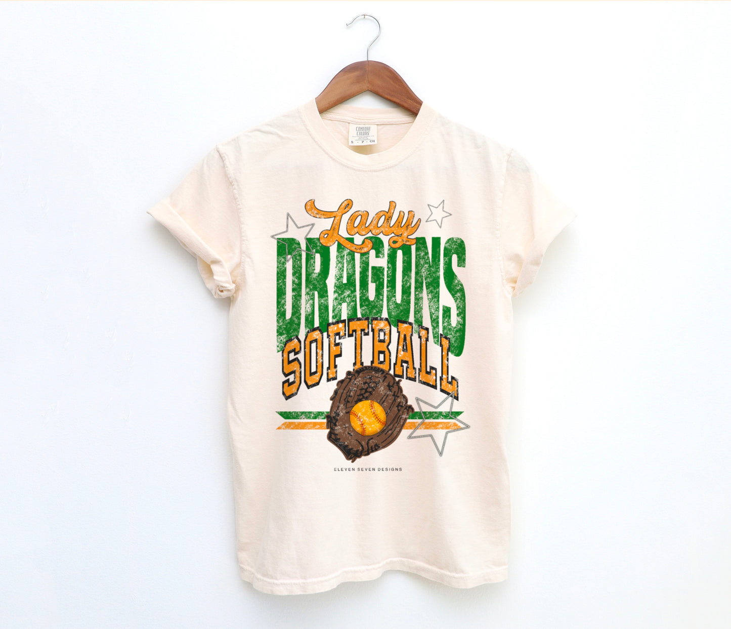 Lady Dragons Softball Tee