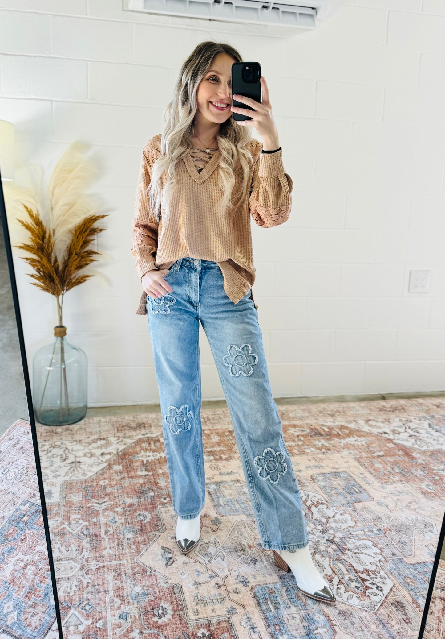 The Wren Rhinestone Cowboy Bootie with Metal Toe