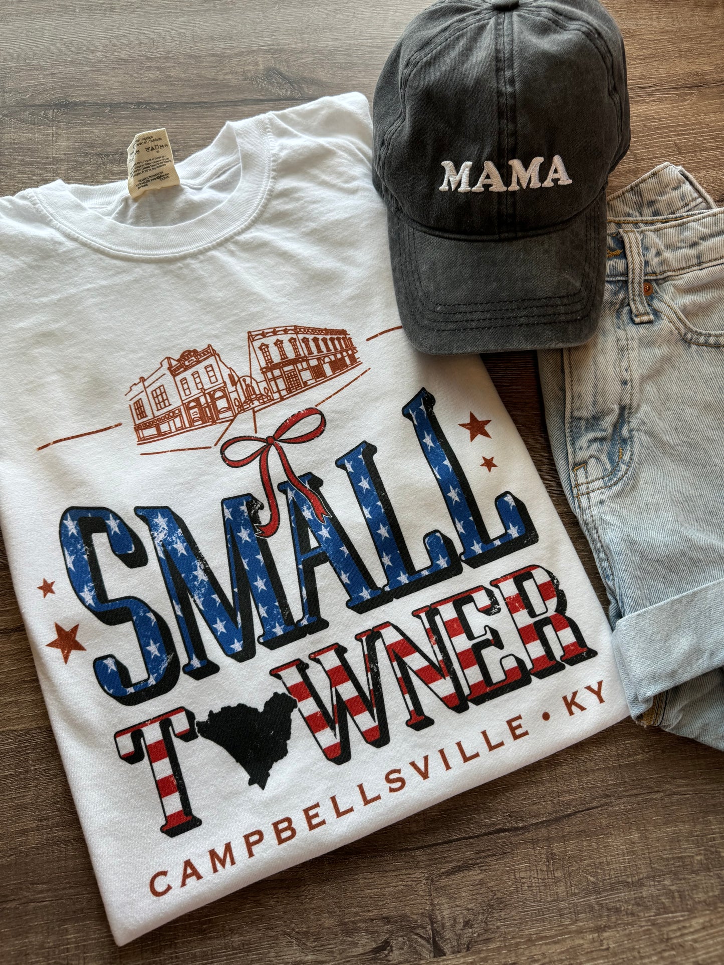 Small Towner - Campbellsville Stars & Stripes Tee