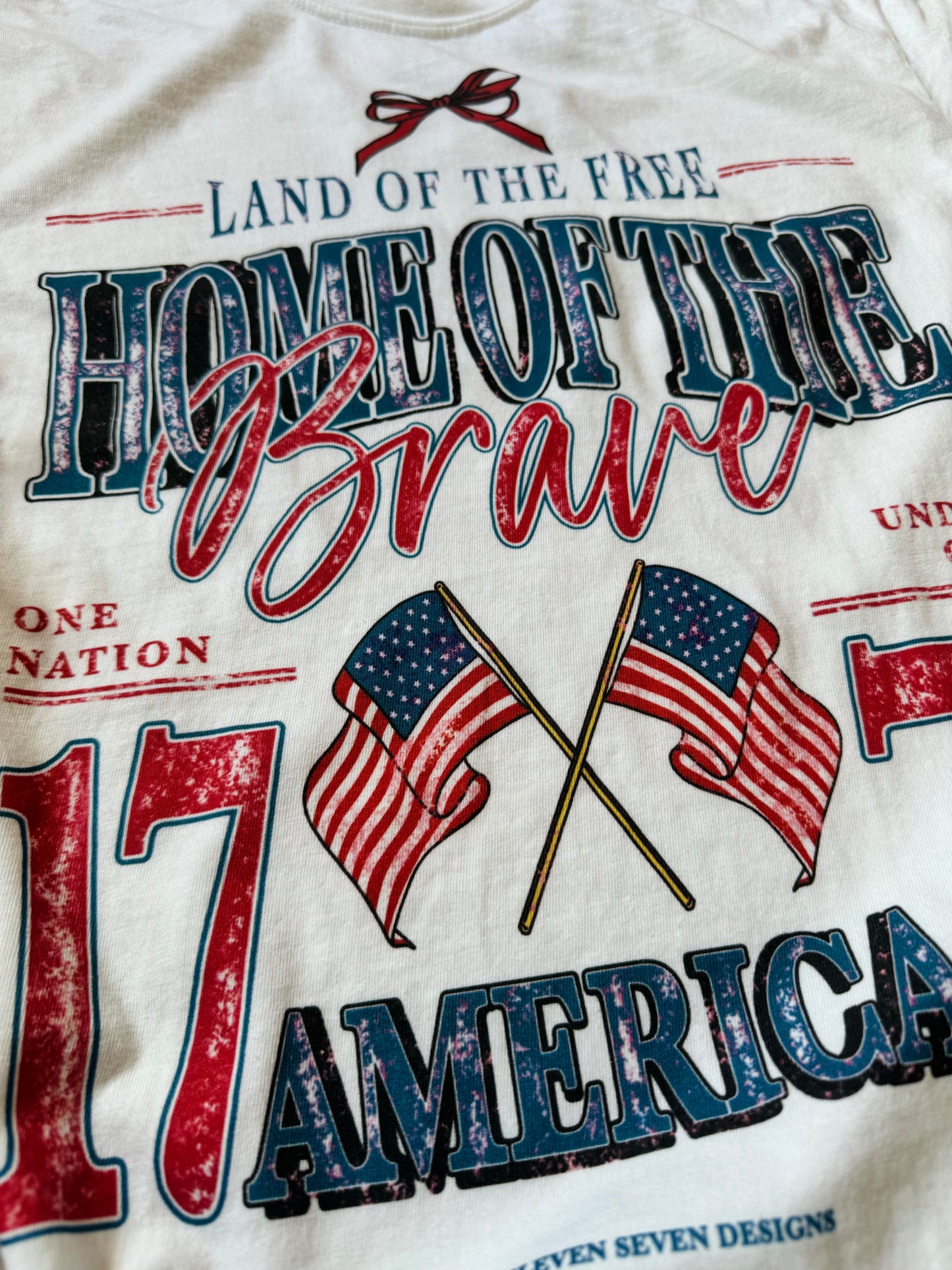 Land of the Free Home of the Brave Tee
