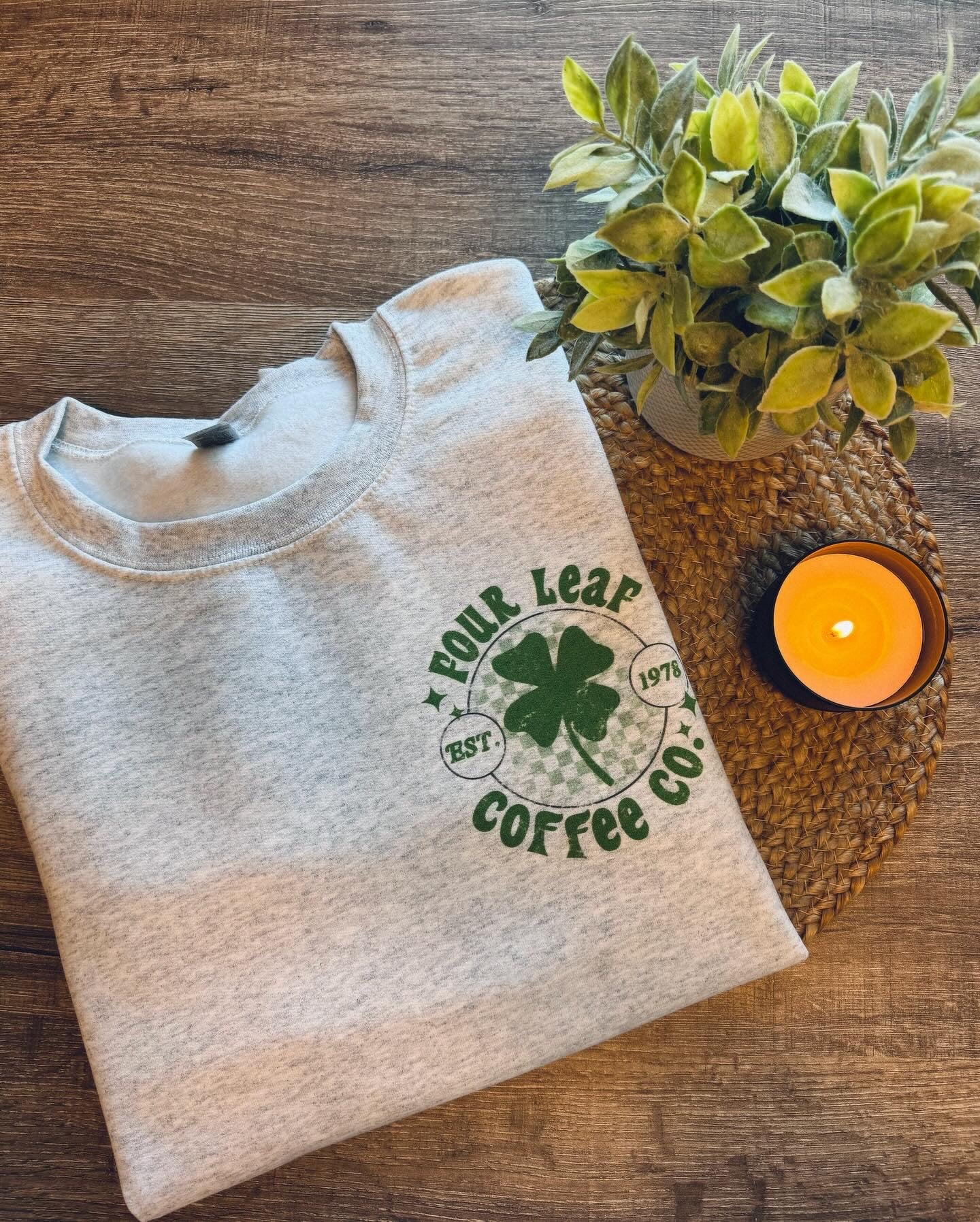 Four Leaf Coffee Co. Crewneck