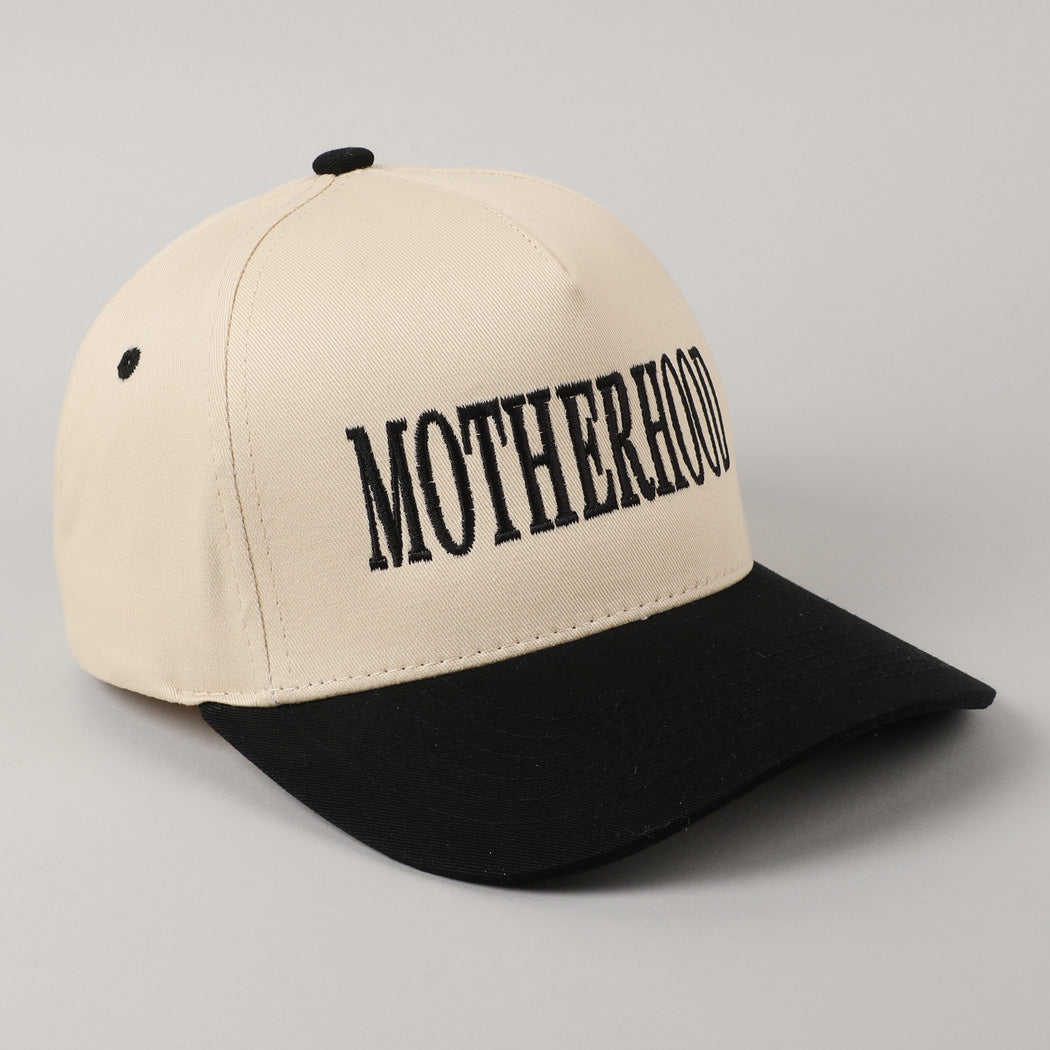Embroidered Motherhood Trucker Cap