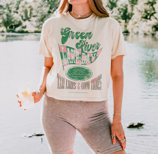 Green River Lake Day Boxy Tee