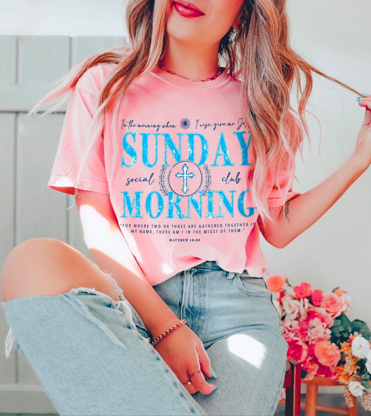 Sunday Morning Social Club Tee