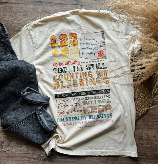 Counting My Blessings Tee