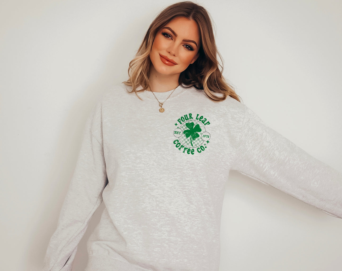 Four Leaf Coffee Co. Crewneck