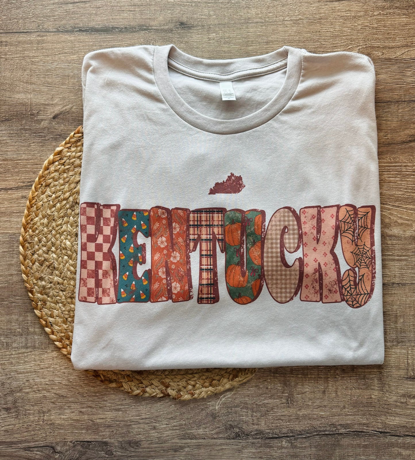 Fall Patterned Kentucky Tee