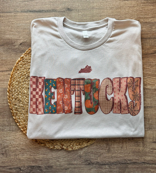 Fall Patterned Kentucky Tee