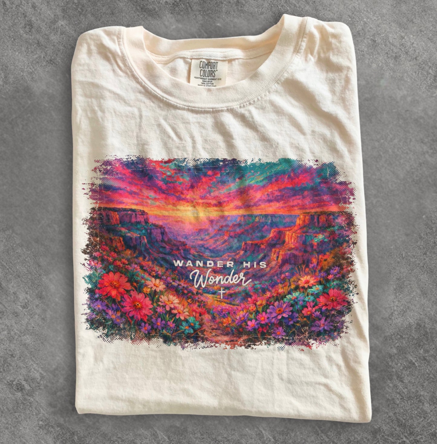 Wander His Wonder Tee