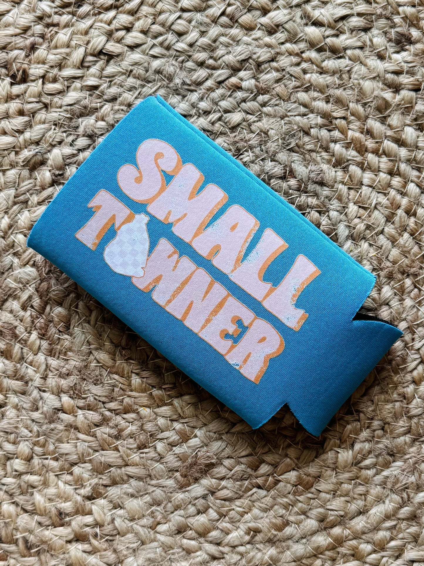 Green County Small Towner Slim Can Koozie