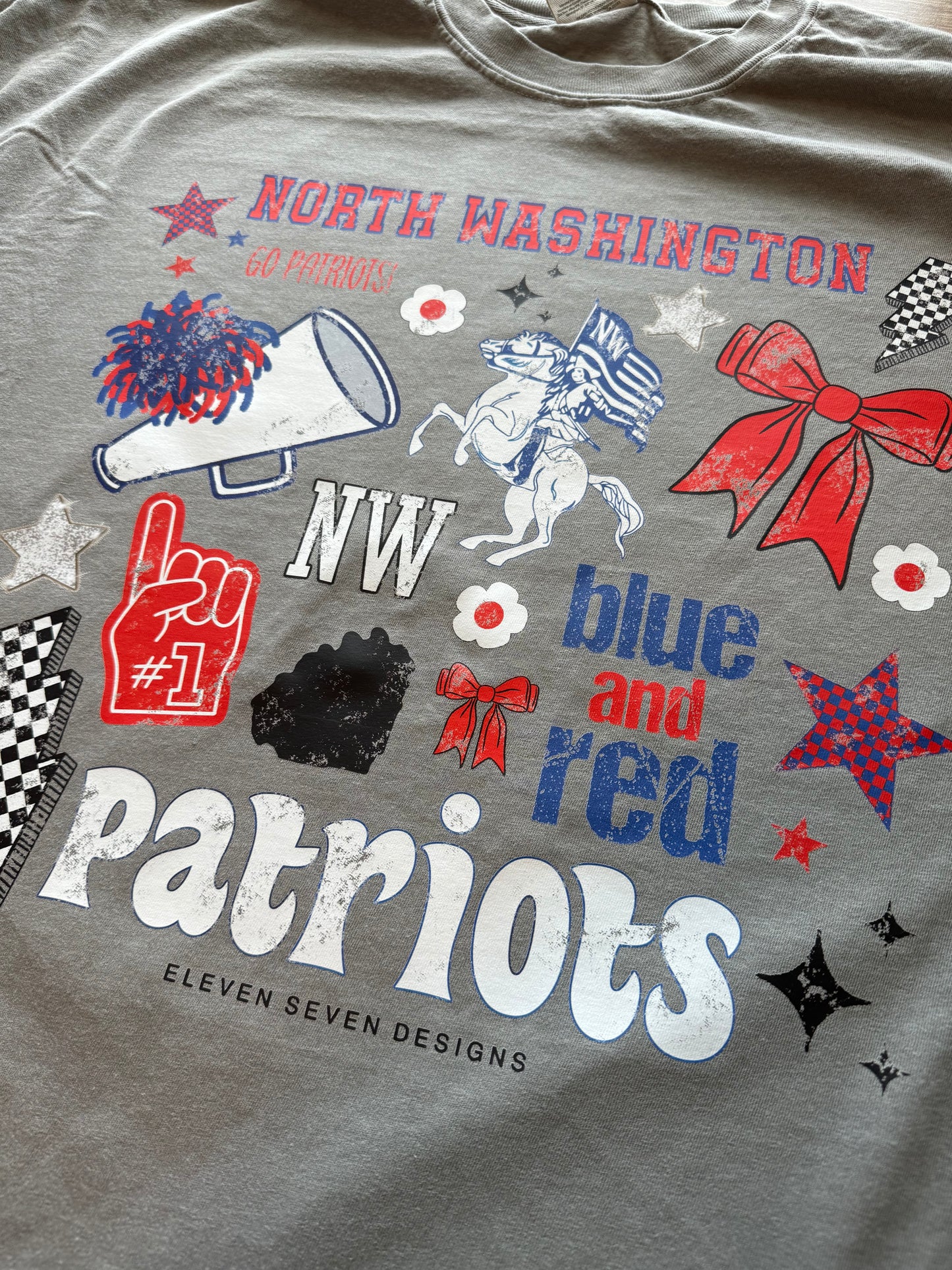 North Washington Patriots Spirit Tee