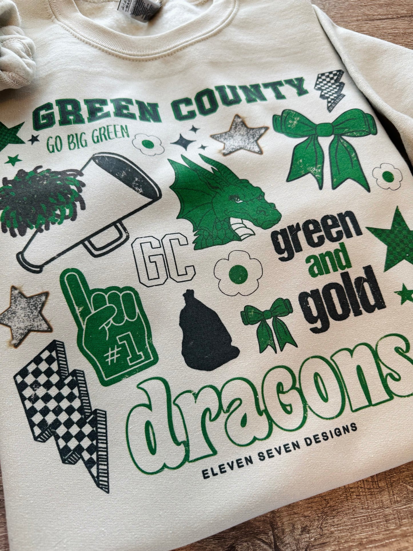 Green County Spirit Sweatshirt