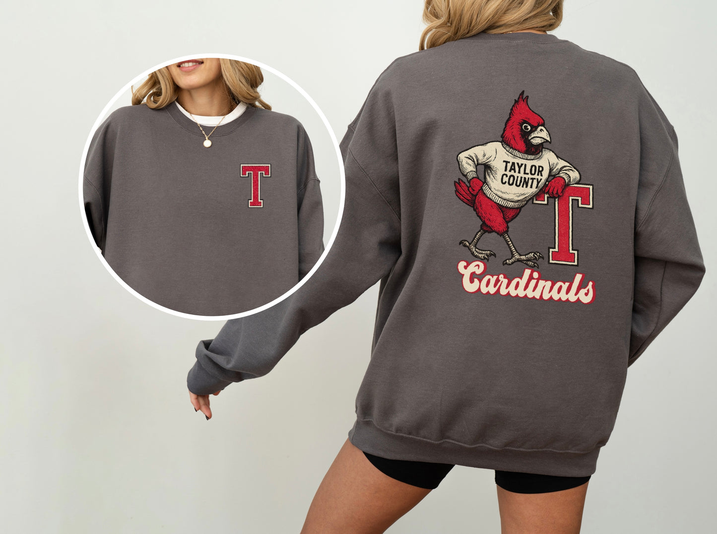 Vintage Cardinals "T" Sweatshirt