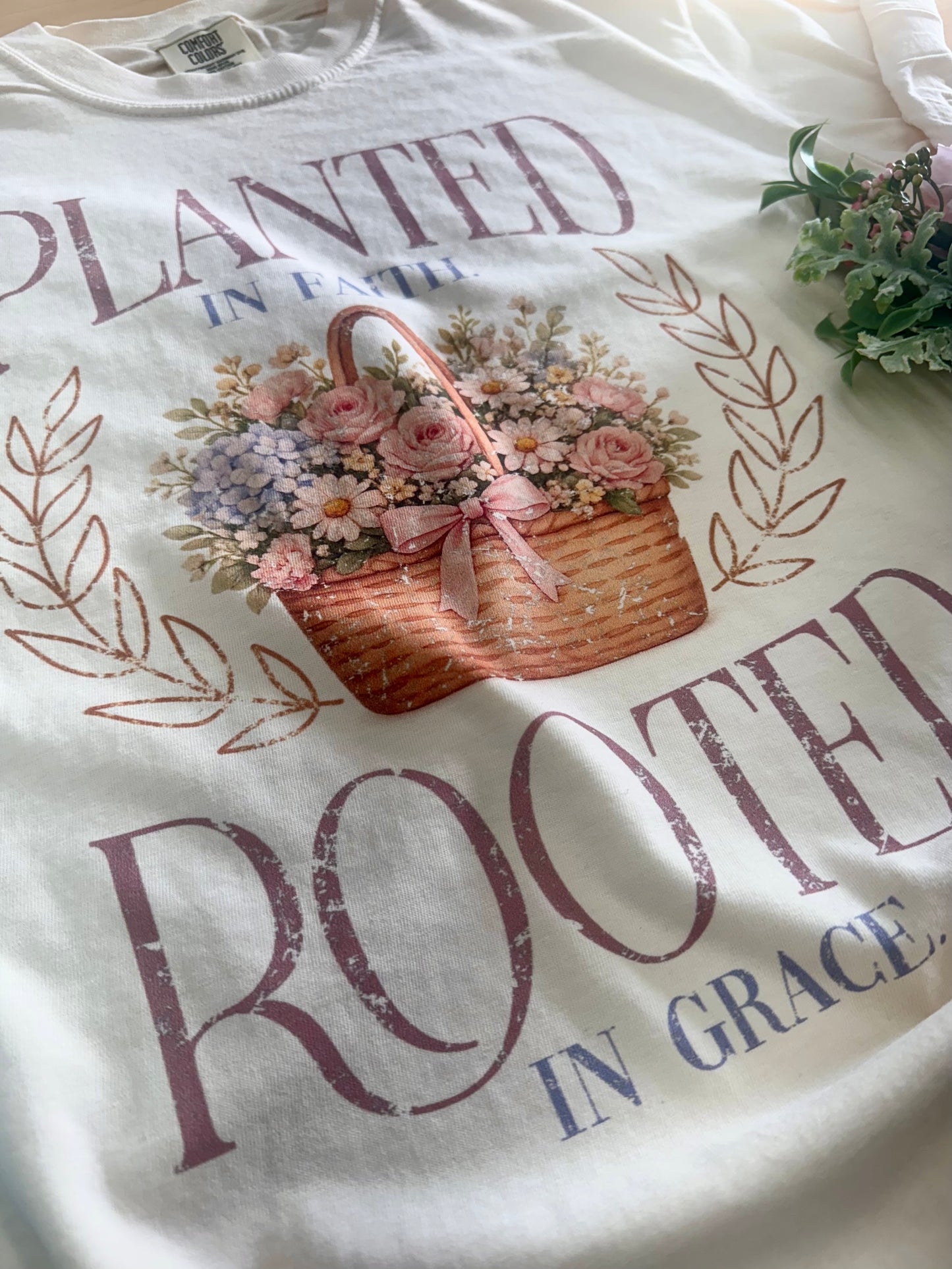 Planted in Faith Tee