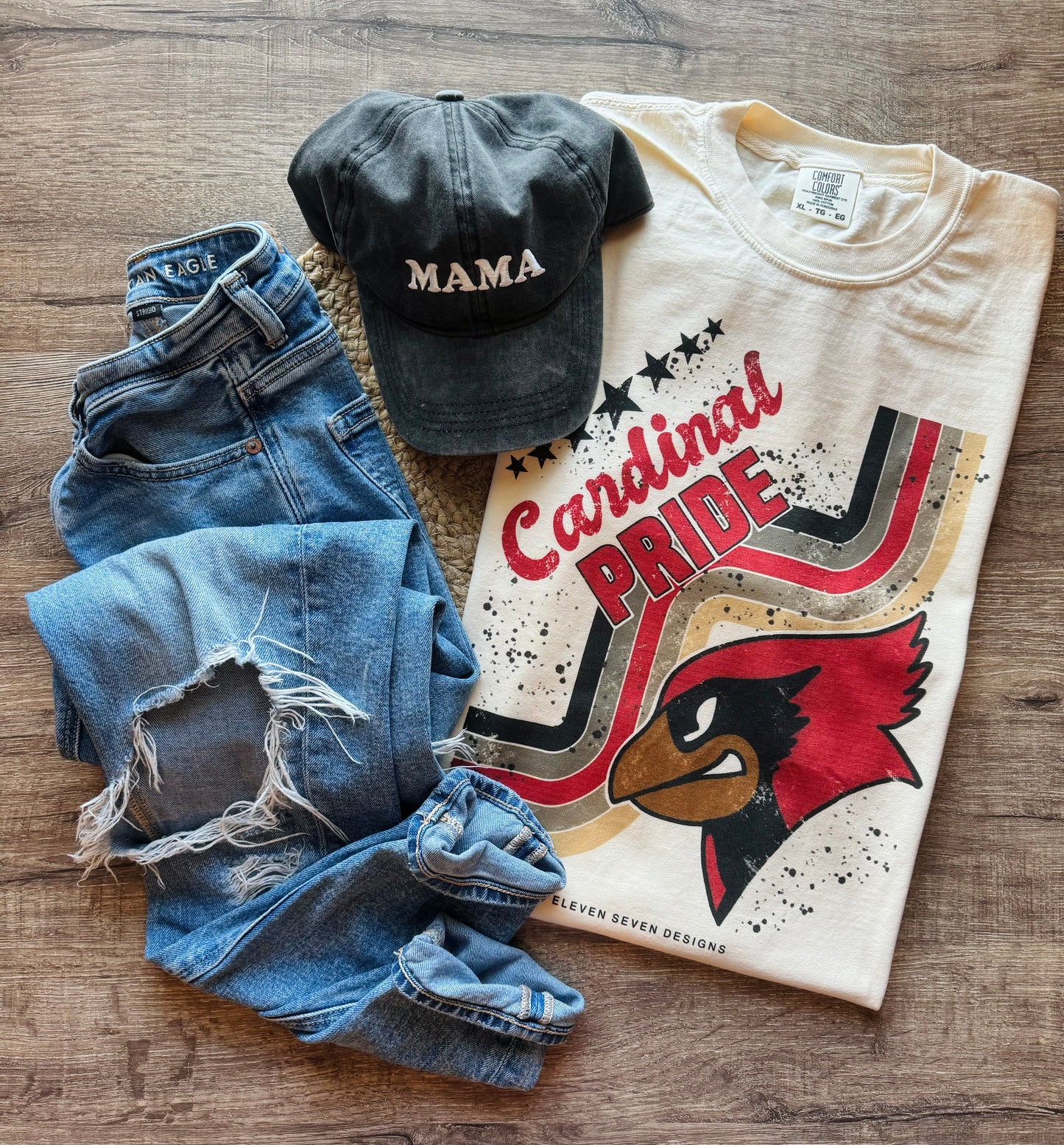 Retro Cardinal Pride Tee