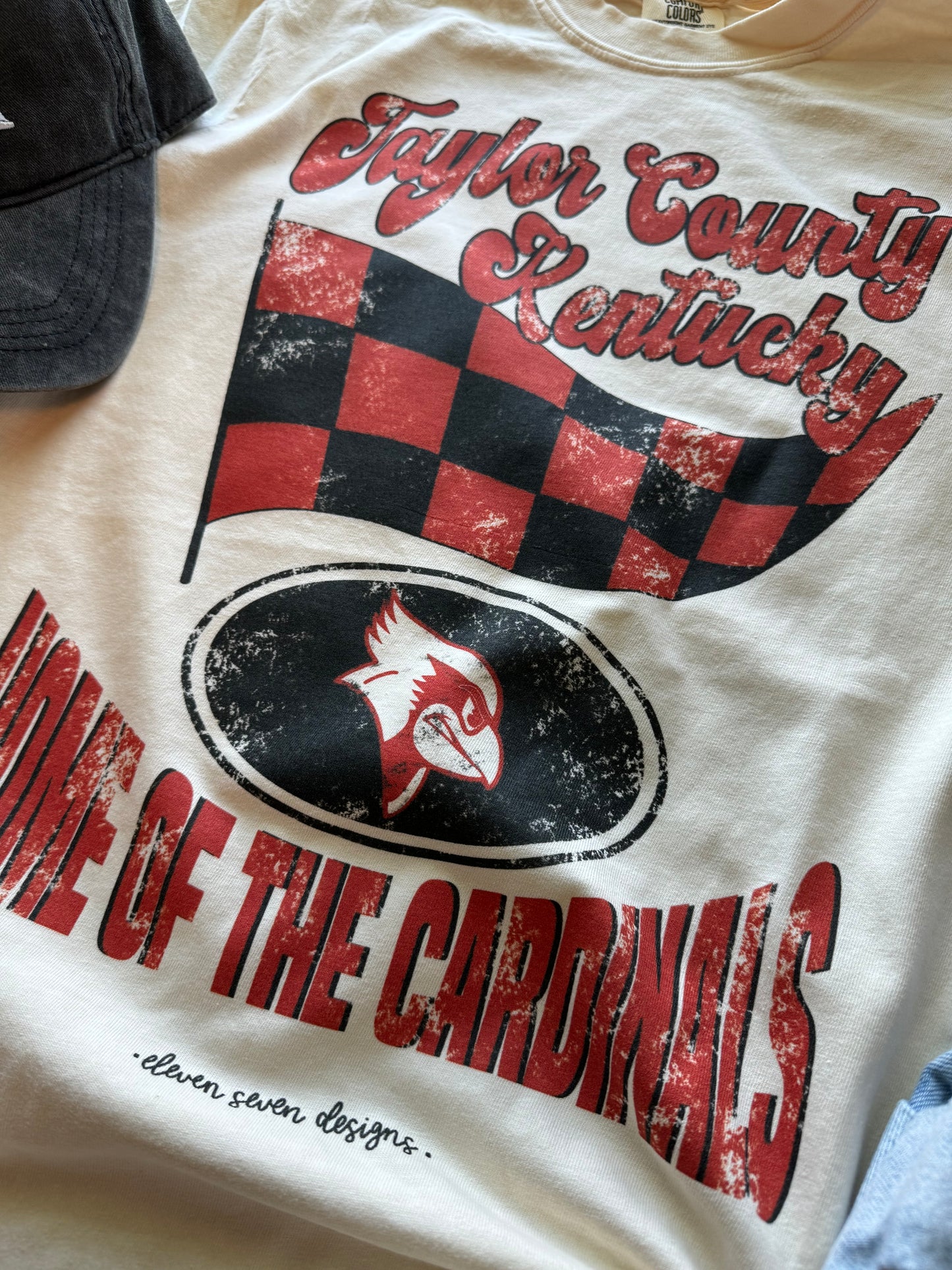 Cardinals Checkered Flag Tee