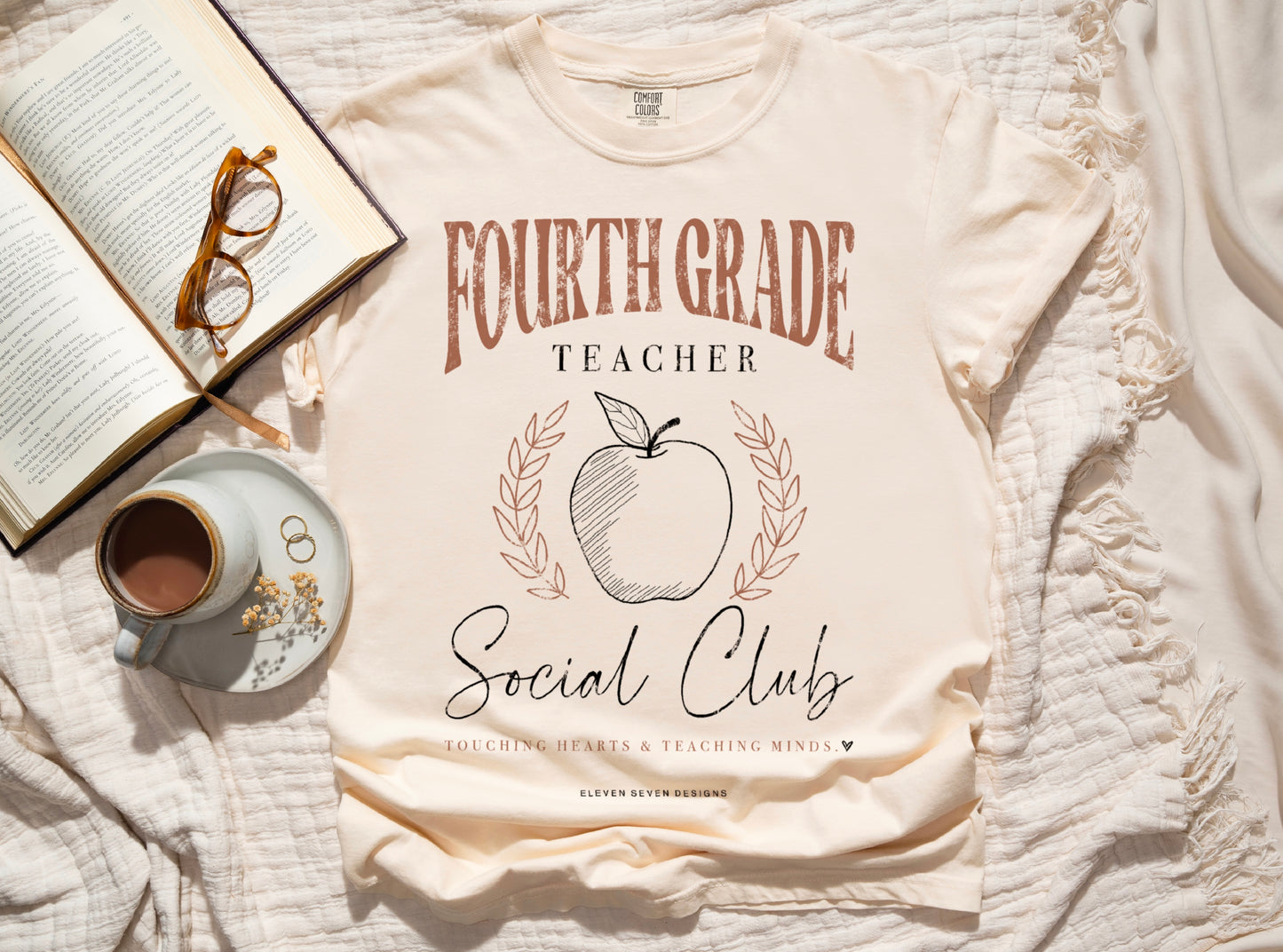 Custom Teacher Social Club Tee