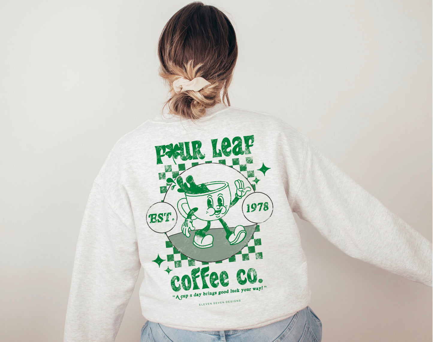 Four Leaf Coffee Co. Crewneck