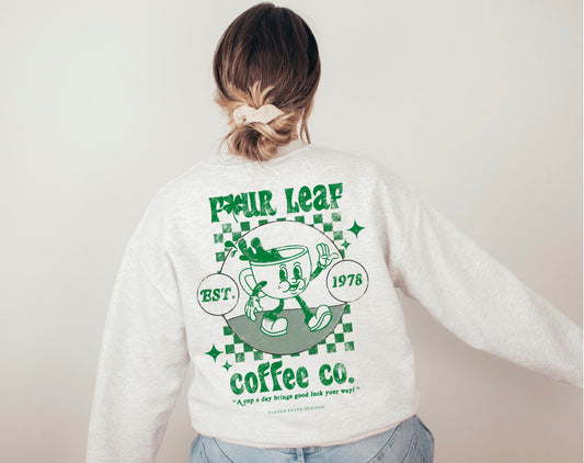 Four Leaf Coffee Co. Crewneck