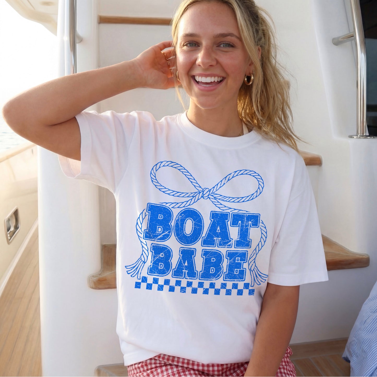 Boat Babe Tee