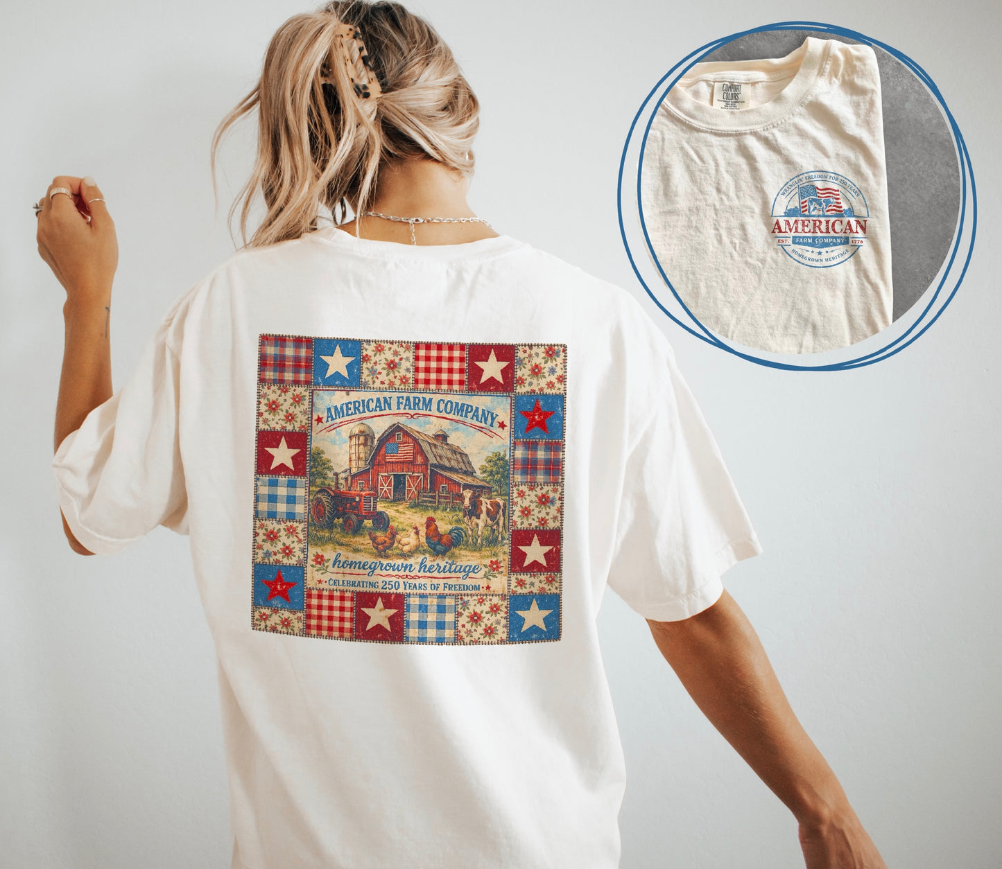 American Farm Company Quilt Tee