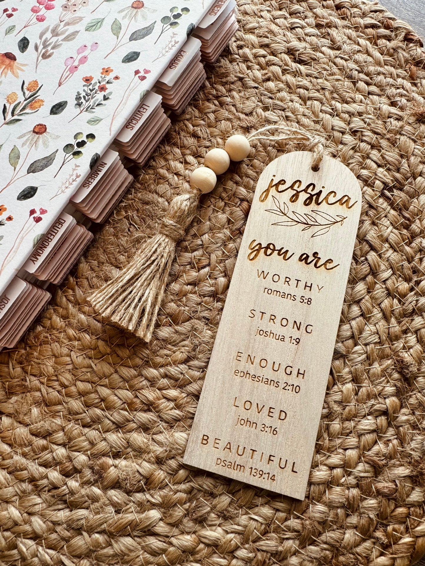 Personalized Women's Name Bookmark