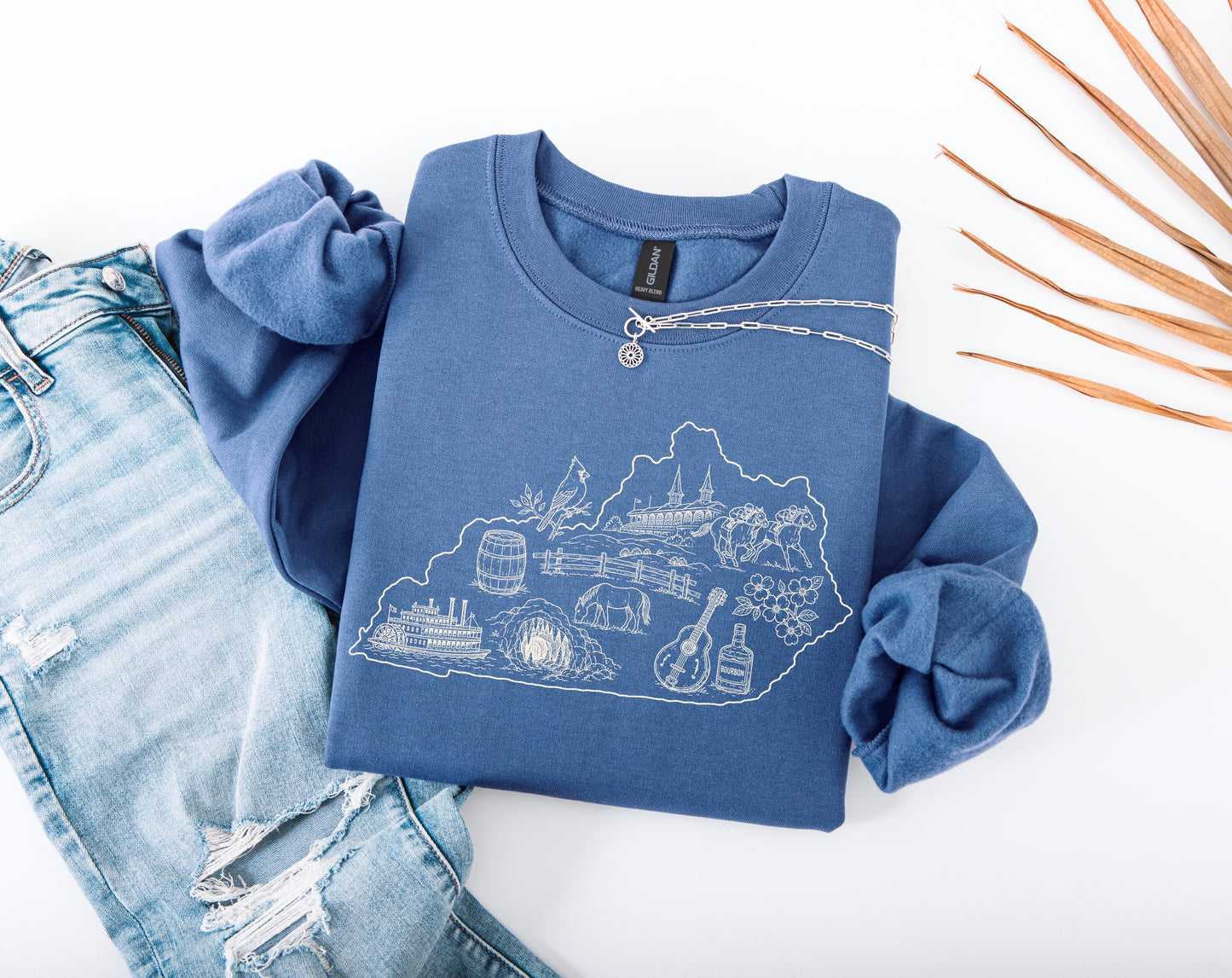 Kentucky State Icons Sweatshirt