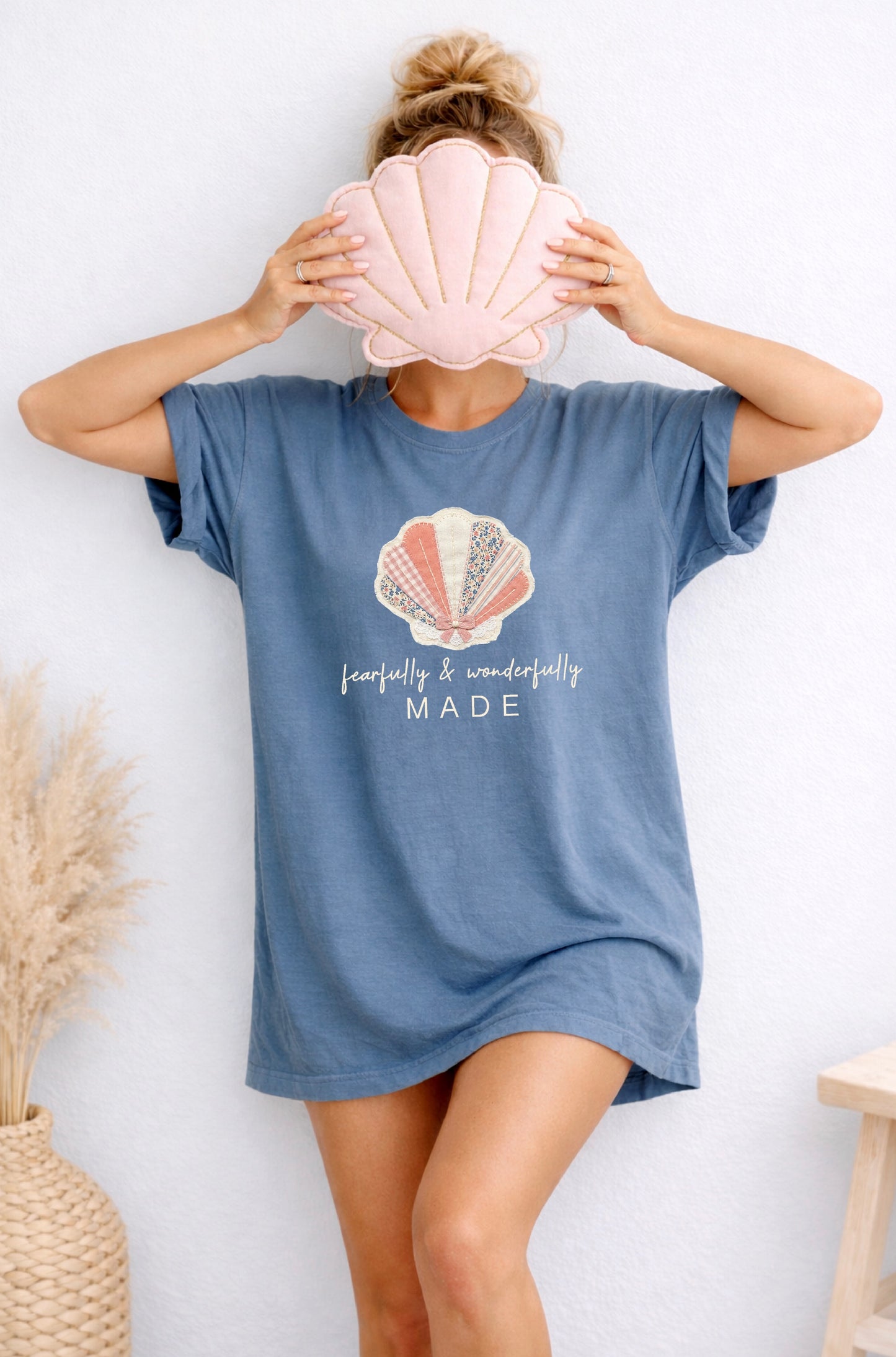 Patchwork Shell Fearfully & Wonderfully Made Tee
