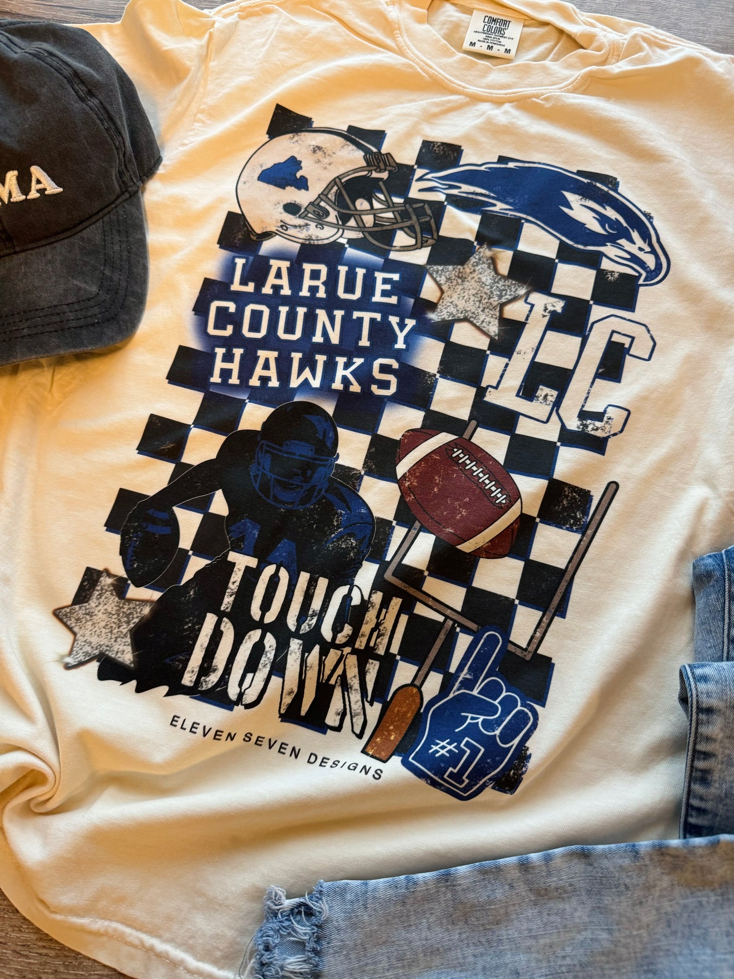 Larue County Football Icon Tee