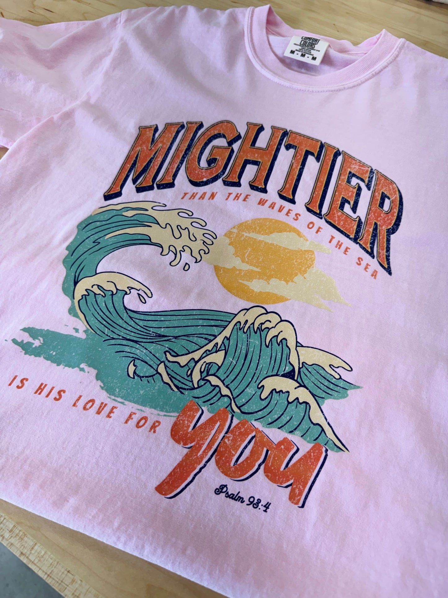 Mightier Than the Waves Tee