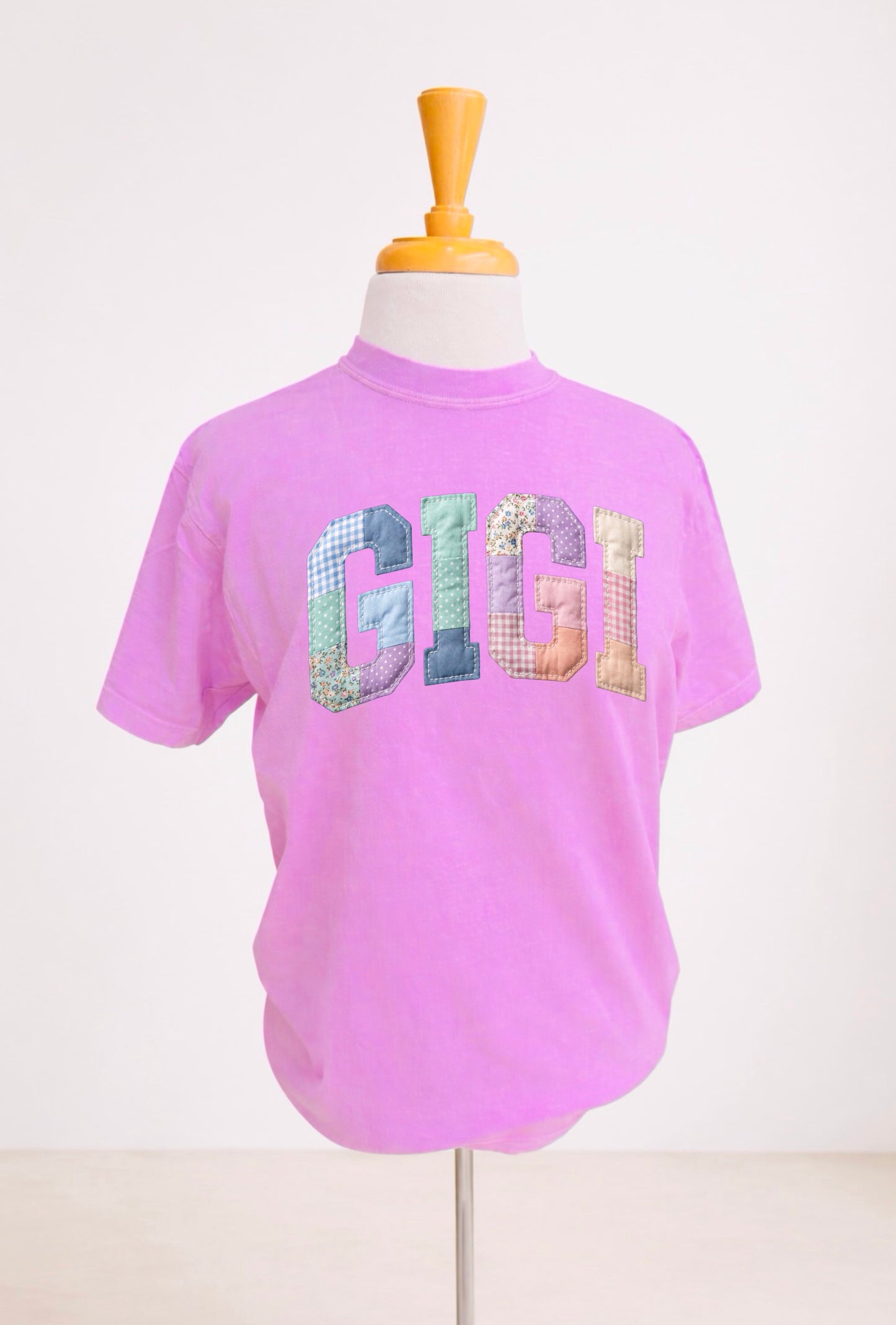 Faux Patchwork Gigi Tee