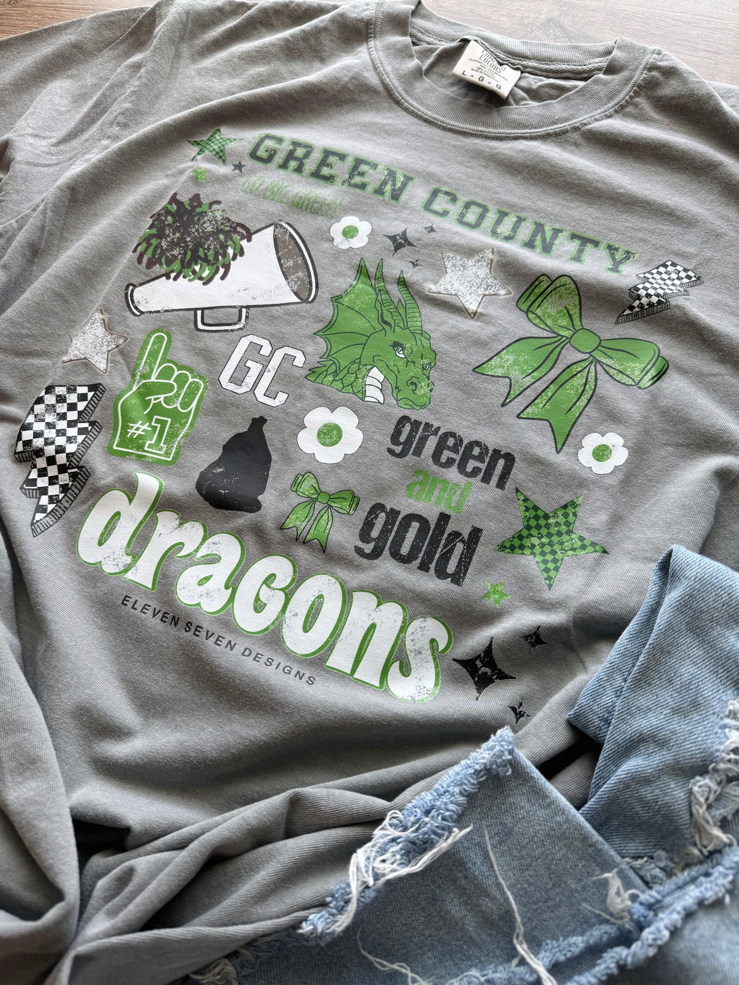 Green County Spirit Tee