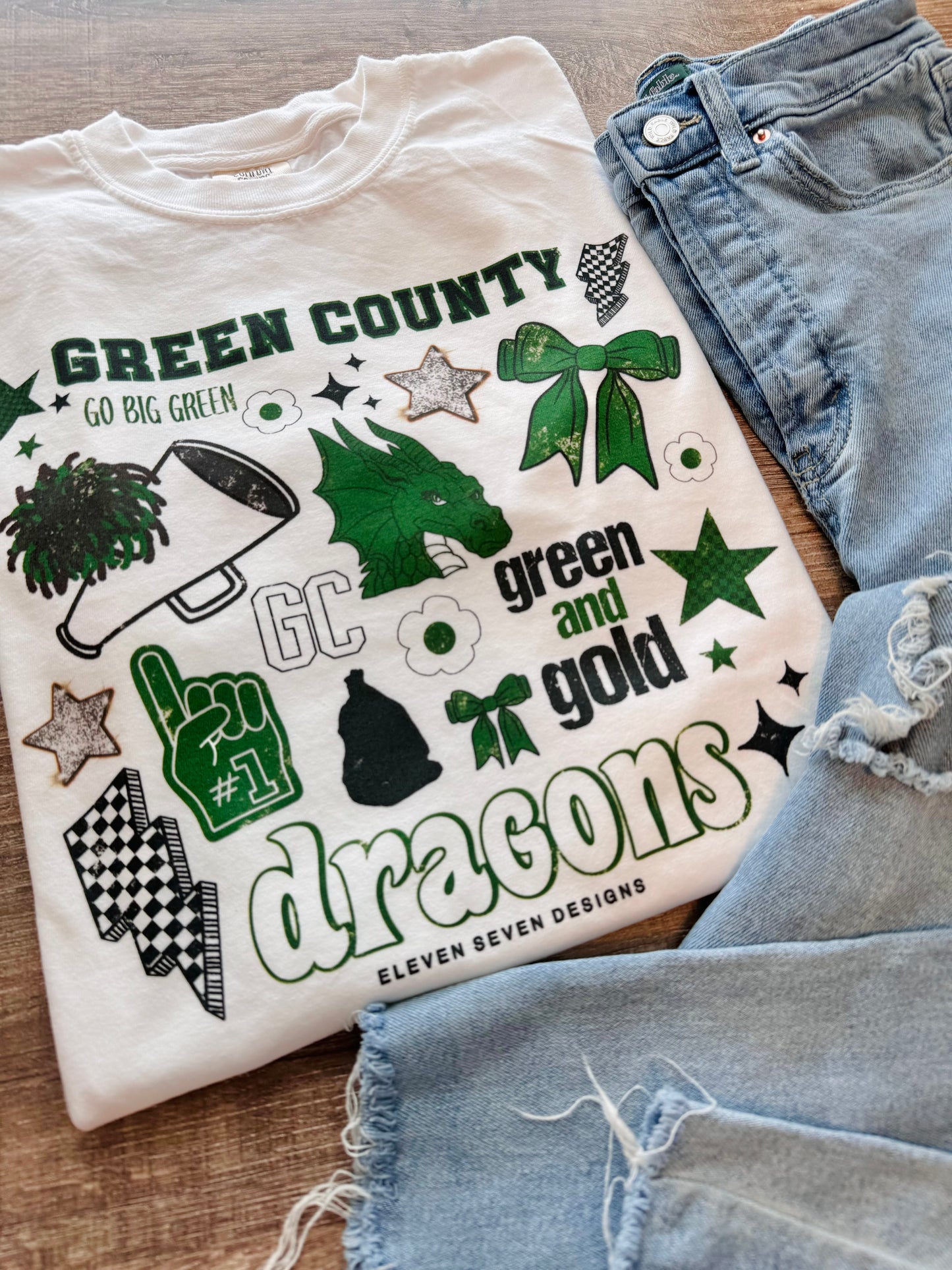 Green County Spirit Tee