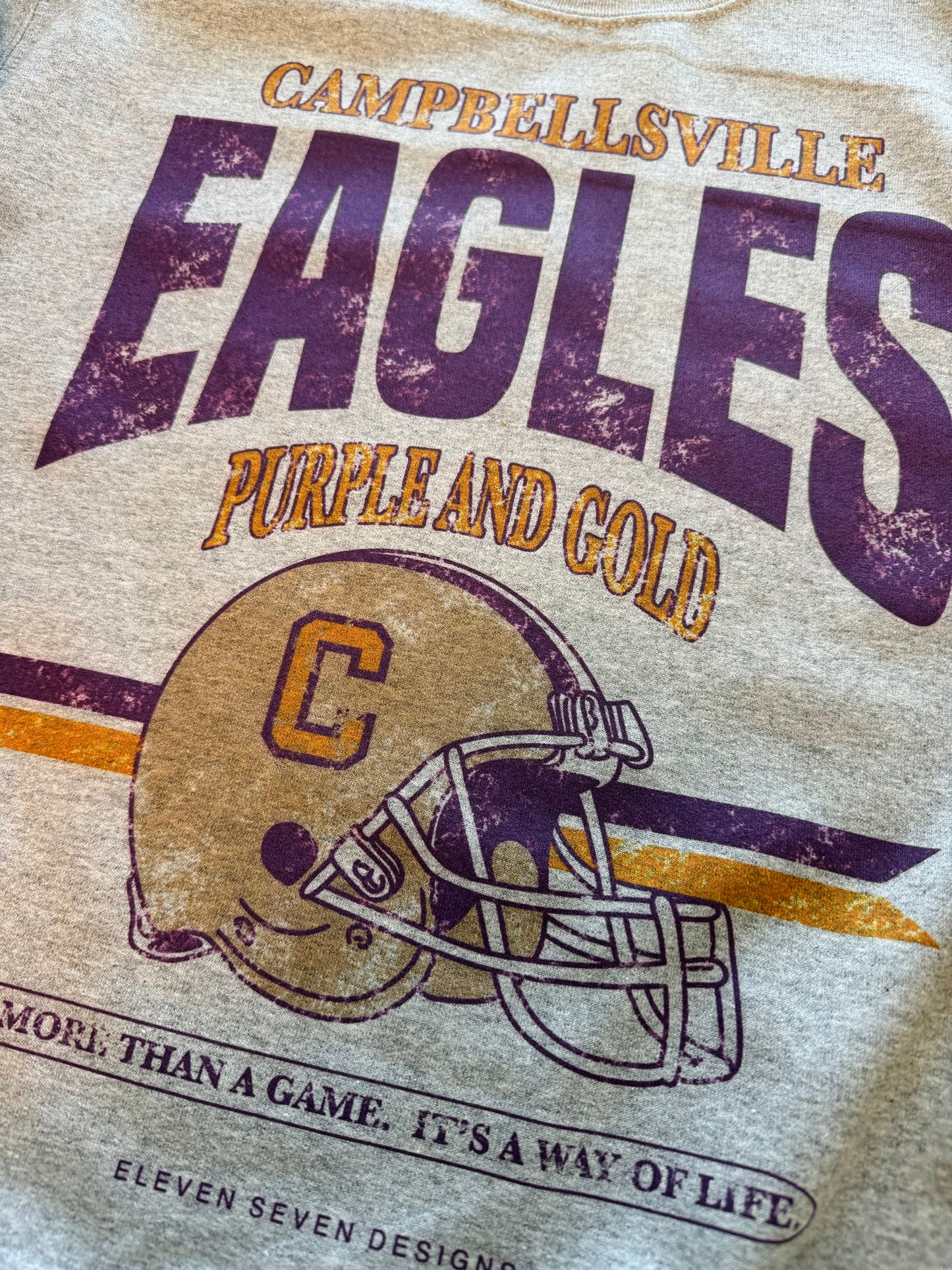 Campbellsville Eagles Football Sweatshirt