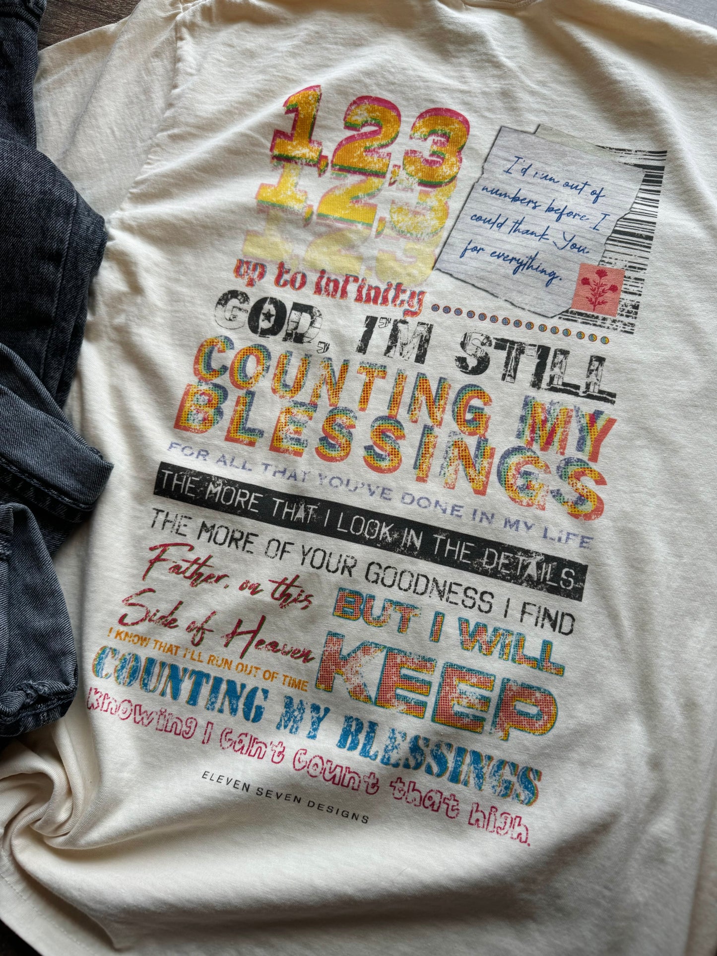 Counting My Blessings Tee