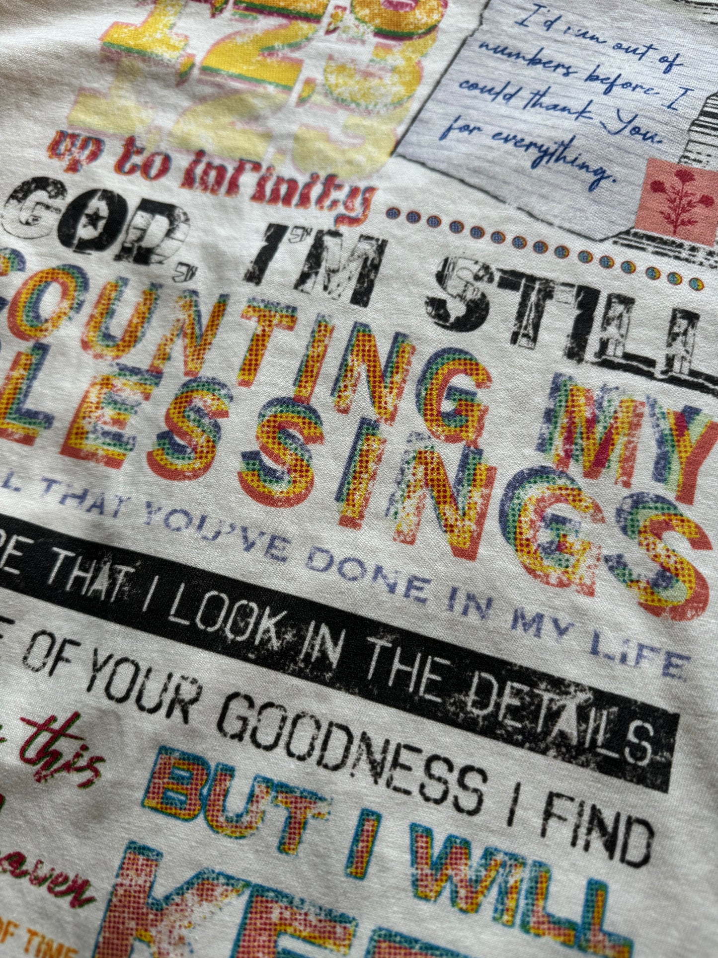 Counting My Blessings Tee